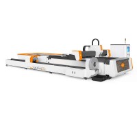 High efficiency SAL3015AM automatic metal pipe and plate fiber laser cutting machine